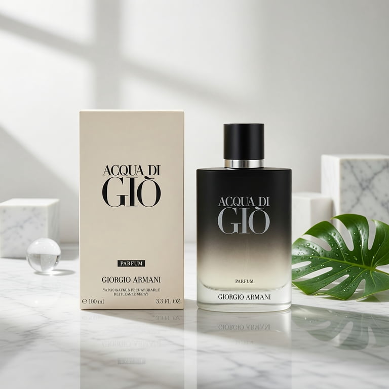 Giorgio Armani, Acqua di Gio Parfum Spray for Men, 3.3 oz Marine