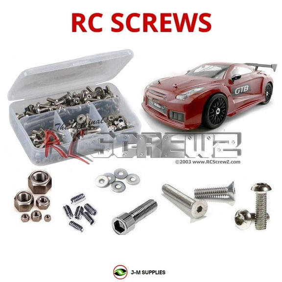 RCScrewZ Stainless Screw Kit ofn089 for Ofna/HoBao GTBe RC Car | SET