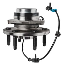 Detroit Axle - RWD Front Wheel Bearing Hub Assembly for 99-06 Chevy Silverado Sierra 1500, 00-06 Suburban 1500 Tahoe Yukon GMC Yukon XL 1500, 02-06 Cadillac Escalade 6 Lugs W/ABS