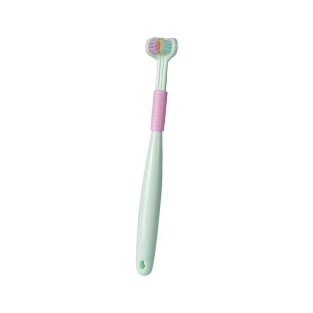 Cepillos de dientes manuales, cepillos de dientes extra suaves, cepillo de dientes de tres lados para niños y niñas, cepillo de dientes de cerdas suaves y limpios, cepillo de dientes para niños, cepil