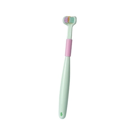 Kiplyki Wholesale Children s Three-sided Toothbrush Boys And Girls Clean Soft Bristle Toothbrush Children s Toothbrush