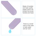 thumbnail image 6 of Purple Plastic Toothbrush Case Portable Traveling Camping Toothbrush Keeper Holder Case Box, 6 of 7