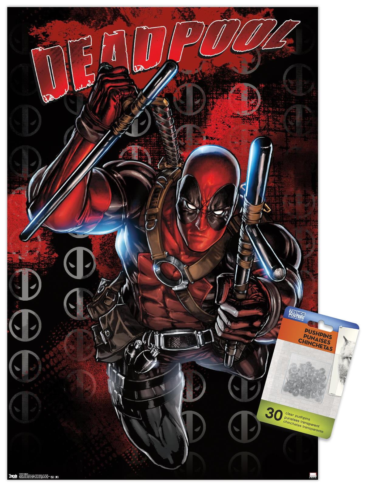 Wall Art Decor Film Poster Marvel Comics Poster X-Men Deadpool Movie Poster Print Poster Aesthetic