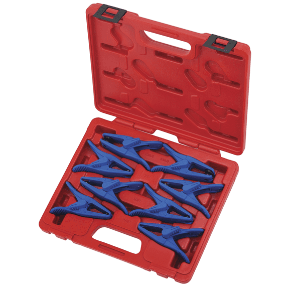 Tool Aid 19700 8 Piece Adjustable Fluid Line Stopper Kit