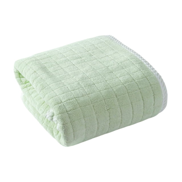 Yhmxh Decoración del baño Toalla de baño grande de terciopelo grueso de 70 x 140 cm para adultos, absorbente de agua, para natación y pantuflas. Gabinete de almacenamiento de baño Accesorios de baño