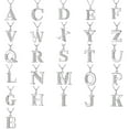 thumbnail image 3 of Dress Choice Monogram Necklace A-Z 26 Letters Pendants Alloy Capital Initial Necklaces for Unisex, 3 of 8
