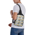 thumbnail image 5 of Rocae Sea Turtle for Lightweight Chest Bag Dual Pocket, Waterproof Crossbody Sling Bag for Men and Women, 5 of 8