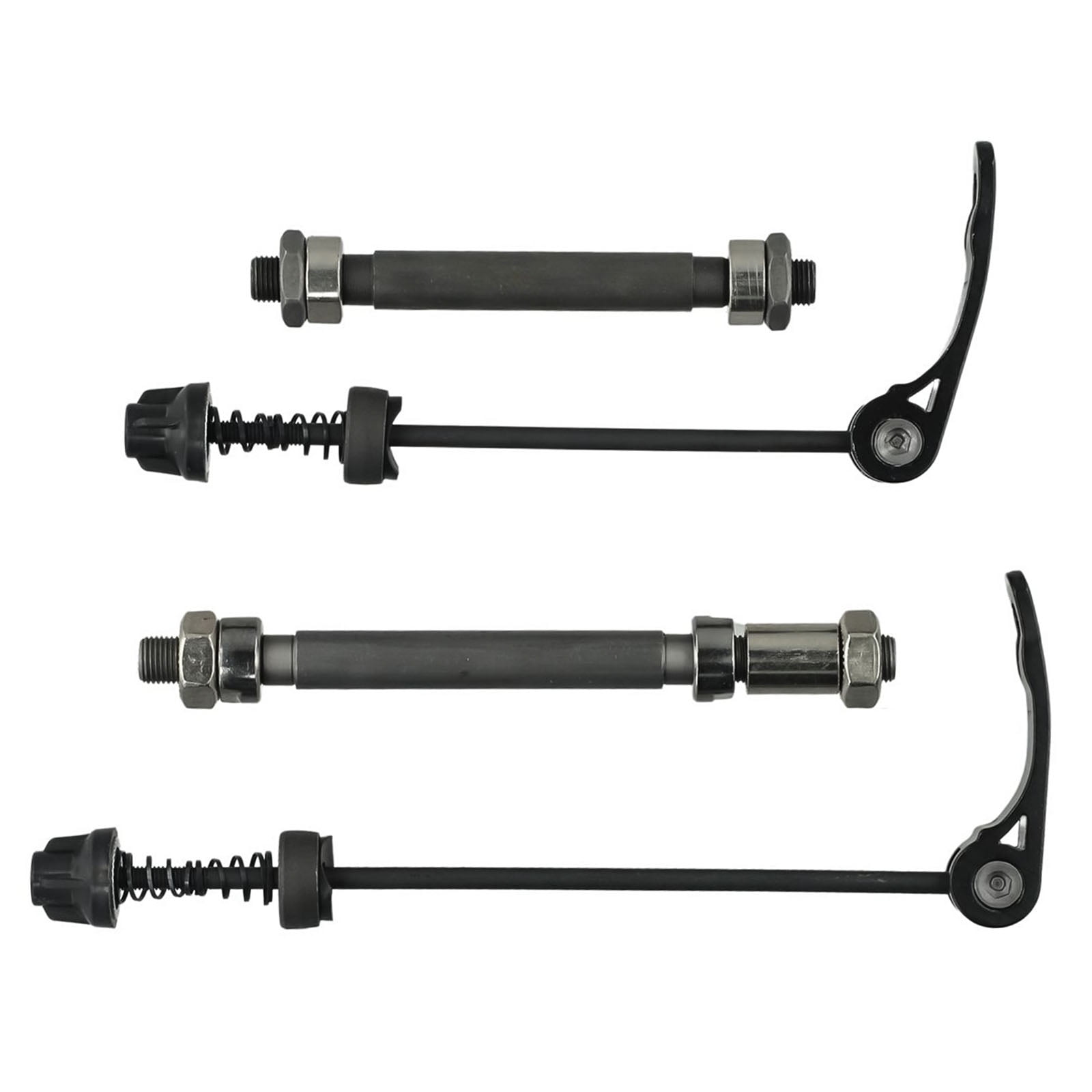 Mtb Bike Bicycle Wheel Hub Front and Rear Quick Release Axle with 2 Bearings