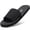 ALL BLACK-1, variant on STQ Women Beach Flip Flops with Arch Support Thong Sandals for Water Shower Vacation Coffee Multi Size 8