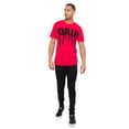 thumbnail image 5 of Victorious Men's Drip Chenille Patched T-Shirts TS7344 - Red - Medium - F19D, 5 of 5