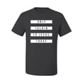 thumbnail image 2 of Wild Bobby, Only Talkin to Jesus Today Religious, Inspirational/Christian, Men's Graphic Tees, Charcoal, 2XL, 2 of 3