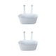 thumbnail image 4 of Cubo de flores ligero Advancent para macetas colgantes resistentes a la intemperie blanco 28*13*12*22.5*9.5 2Conjunto, 4 of 6