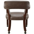 thumbnail image 3 of Bowery Hill Captains Chair with Casters in Brown, 3 of 6