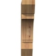 thumbnail image 2 of Ekena Millwork 3 1/2"W x 16"D x 16"H Imperial Slat Smooth Bracket, Western Red Cedar, 2 of 4