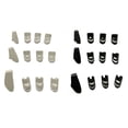 thumbnail image 2 of 4Pcs/Set Finger Picks For Acoustic Electric Guitar Stringed Instrument SLM Size, 2 of 4