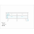 thumbnail image 5 of Mesa para TV - Rack Midtown Concept 60" Centro de entretenimiento blanco Midtown Concept Rack - TV Stand White, 5 of 5