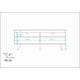 thumbnail image 5 of Mesa para TV - Rack Midtown Concept 60" Centro de entretenimiento blanco Midtown Concept Rack - TV Stand White, 5 of 5