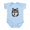 Sky Blue, variant on CafePress - Painted Wolf Grayscale Infant Bodysuit - Baby Light Bodysuit, Size Newborn - 24 Months