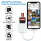 thumbnail image 3 of Lector de tarjetas SD Denlane para iPhone, SD y Micro SD de doble ranura, 3 of 7