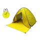 thumbnail image 5 of Carpa de playa Carpa Protección solar Carpa portátil UPF 50 Carpa para acampar rápida para picnic Montañismo Acampada familiar con co , Amarillo XL, 5 of 8