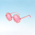 thumbnail image 2 of Glasses for Kids Multicolor Fashion Eyewear Featuring Playful Gear Flower Motif for Everyday Travel and Leisure, Pink, 2 of 4