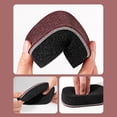 thumbnail image 7 of 5Pc Emery Sponge Cleaning Pads, Oval Scouring Eraser Sponges, Carborundum Wipe Sponge for Heavy Duty Cleaning, Abrasive Scrubber Sponge for Kitchen, Bathroom, Pots, Pans, Sinks, 2.8 x 4.6 Inch, 7 of 7