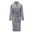 thumbnail image 4 of XINXIAOO Womens Robes Warm Winter Robe Zip Up Long Bath Robes Female Bodysuit Juniors Earth Jumpsuit Womens Sweetheart Neckline Tops Striped Jumpsuit Deer Plaid Pajamas Glitter Romper Women Womens, 4 of 7
