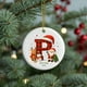 thumbnail image 5 of Adornos navideños con letras del alfabeto | 26 colgantes decorativos | Decoración navideña personalizada para hacer tú mismo, 5 of 6