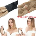 thumbnail image 6 of SEGO Braid Headband Chunky Braided Hair Band for Women Kids Synthetic Plaited Hairband Braiding Hairpiece Classic Wide Elastic Stretch Hairband, 6 of 9