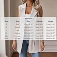 thumbnail image 3 of QQZ 2026 Summer Fall Women's Sleeveless Vest Tops - Lightweight Breathable Lined Trendy Casual Work Office Blazer - Pockets Women’s Jackets Fall Long Sleeve, 3 of 9