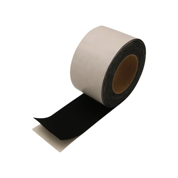 JVCC Acrylic Craft Felt Tape [1mm thick felt] (ACF-06): 3 in. x 25 ft. (Black)