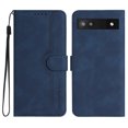 thumbnail image 2 of Wallet Case for Google Pixel 7A, with Card Slots [RFID Blocking],Durable Flip Folio Kickstand Magnetic Closure Leather Wallet Wrist Strap Women Men Case for Google Pixel 7A,Darkblue, 2 of 10