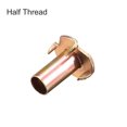thumbnail image 4 of M8x22mm T-Nuts 4 Pronged Tee Nut Carbon Steel Color Zinc Plating 24 Pack, 4 of 5