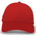 thumbnail image 1 of Pacific Headwear 805M.J36.OS Coolport Mesh Hook & Loop Adjustable Cap, Cardinal - One Size, 1 of 1