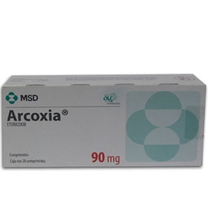 Arcoxia 90 mg, 28 comprimidos