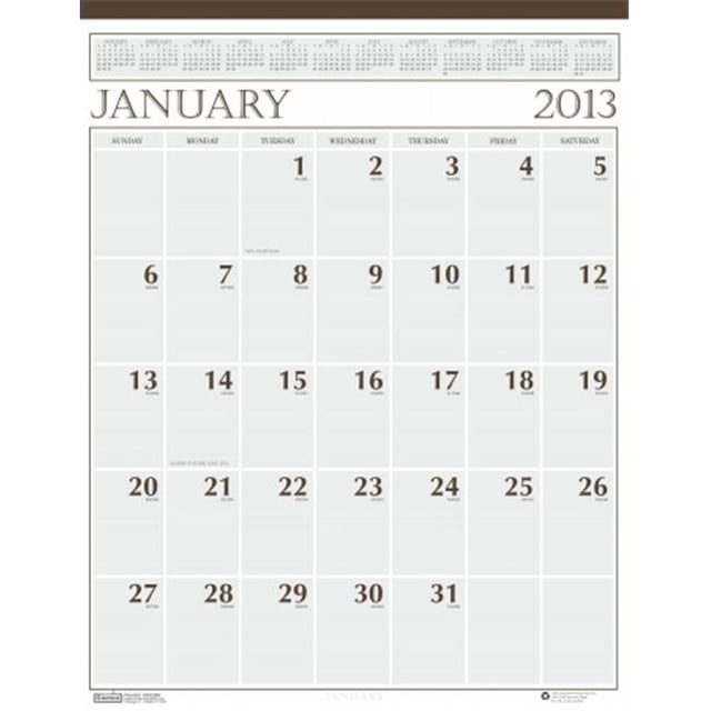 House of Doolittle Monthly Wall Calendar