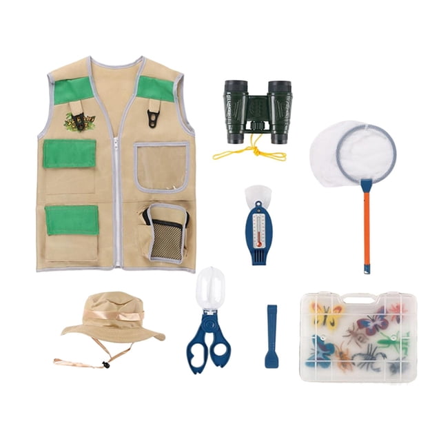 16Pcs Children Toys Explorer Kits Explorer Kits for Halloween Birthday Gift