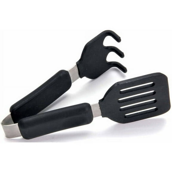 Norpro Grip-Ez Black Silicone Tongs