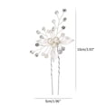 thumbnail image 3 of Qarigey Boda novia perla artificial cristal horquilla nupcial diademas tocado pelo Clip joyería Ropa, zapatos y accesorios Miscelánea Numero 3 Qarigey AP006933-03, 3 of 3
