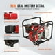 thumbnail image 4 of Bomba de agua VEVOR de gasolina 3 pulgadas 7HP 265GPM, 4 of 8