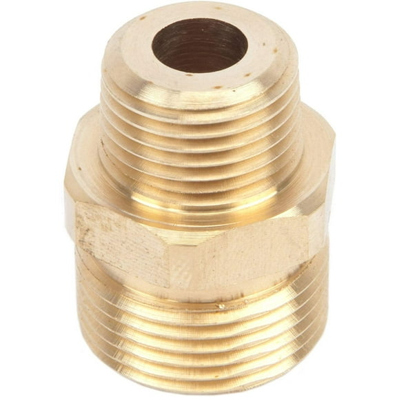 Forney 75117 Pressure Washer Accessories, Male Screw Nipple, M22M-by-3/8-Inch Male NPT