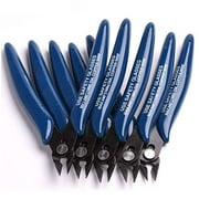 YEGOOD 5pcs/lot Blue Flush Cutter Diagonal Cutting Pliers Side Cutter Nippers Wire Cutter(5inch size)