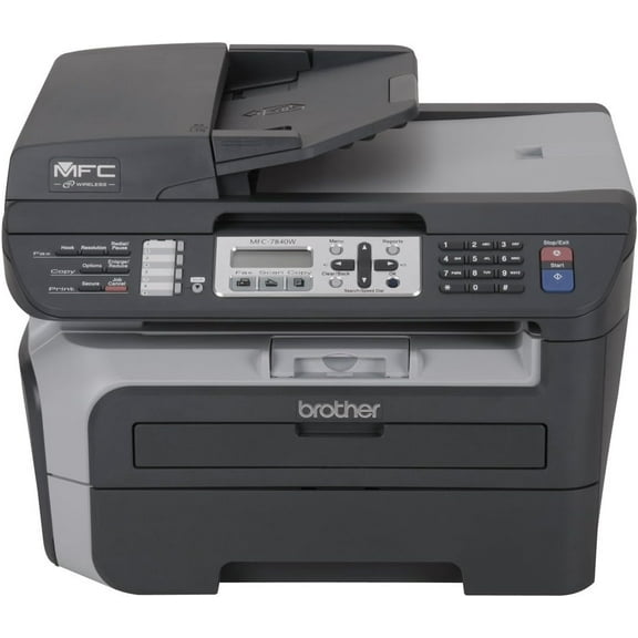 Restored Brother MFC-7840W Multifunction  Laser Printer, Copies, Scans, and Faxes (Refurbished)