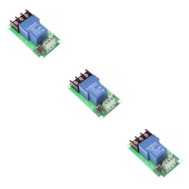 Sidaley Relé de 30A CA 250V CC 30V, módulo de disparo de nivel alto y bajo para electrodomésticos, equipo de automatización PCL, piezas de repuesto Type1 NO1