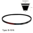 thumbnail image 2 of B1016 17mm Width 11mm Thickness Rubber Transmission Drive Belt V-Belt, 2 of 3
