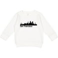 thumbnail image 2 of Inktastic San Francisco Skyline Toddler Sweatshirt, 2 of 4