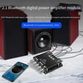 thumbnail image 2 of BT5.0 Amplify Board 2.1 Channel 50WX2+100W Subwoofer Amplifier, 2 of 5