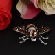 thumbnail image 2 of Bee Sombrero Pin de solapa Insignia marrón Zulema Abeja Insecto Broche Pin, 2 of 8