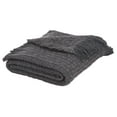 thumbnail image 2 of Safavieh Inaya 51" x 67" Bohemian Cotton Throw, Dark Gray, 2 of 4