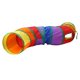 thumbnail image 1 of Túnel de gato interactivo con bola de juego Rainbow Kitten Cat Chute tubo juguete interior Feliz Sencillez, 1 of 5